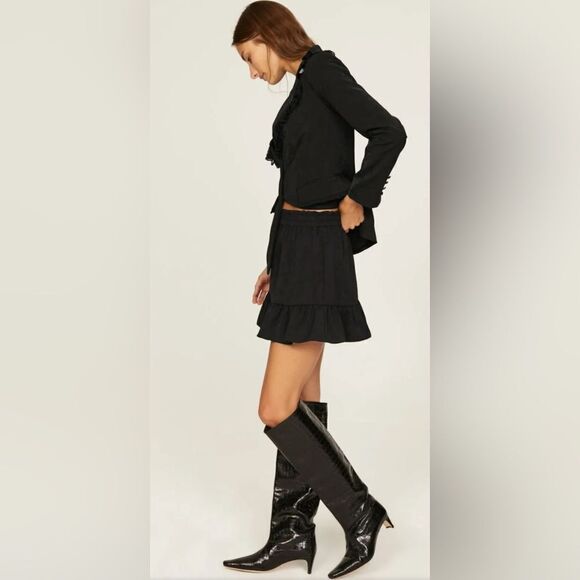 LoveShackFancy Barton Skirt Size Large - Picture 2 of 10